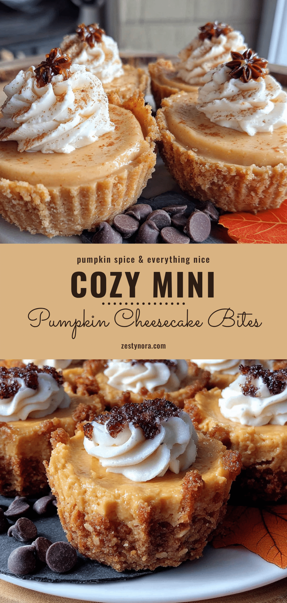 mini pumpkin cheesecake bites recipe
