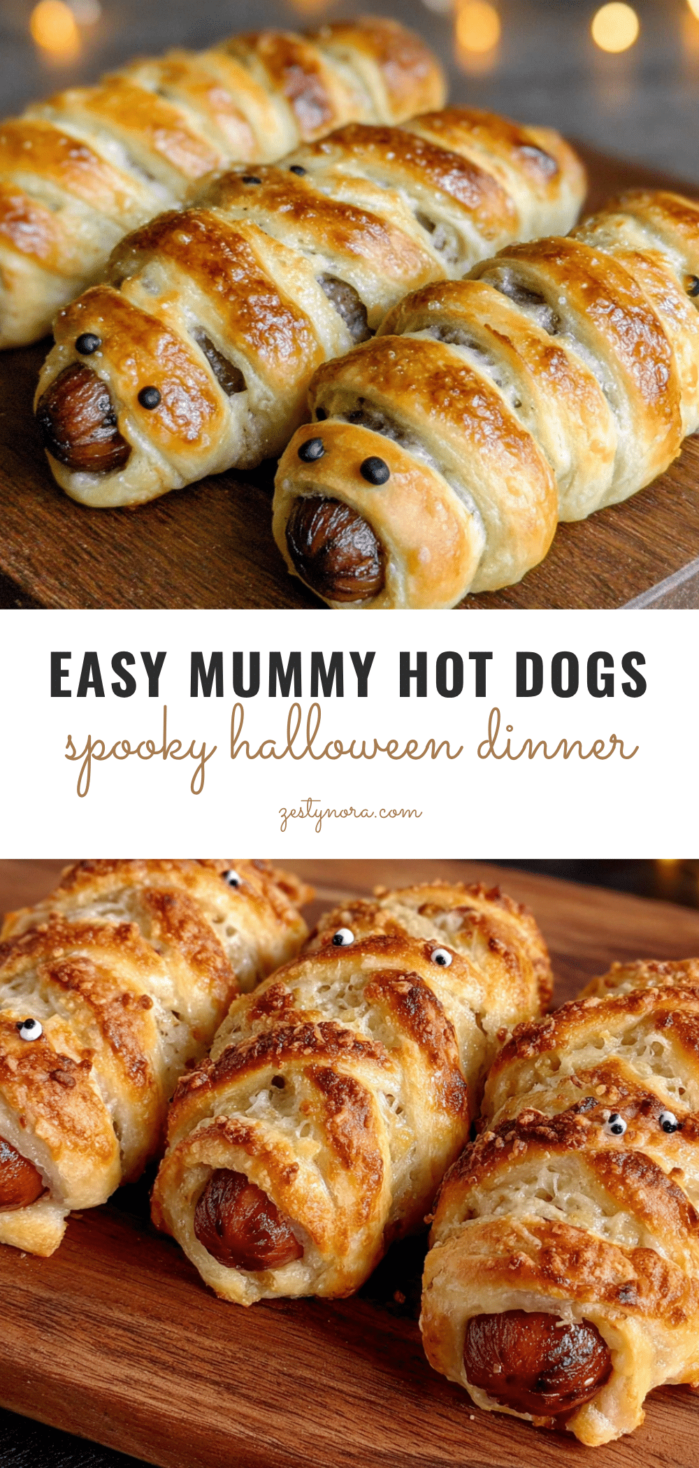mummy hot dogs recipe