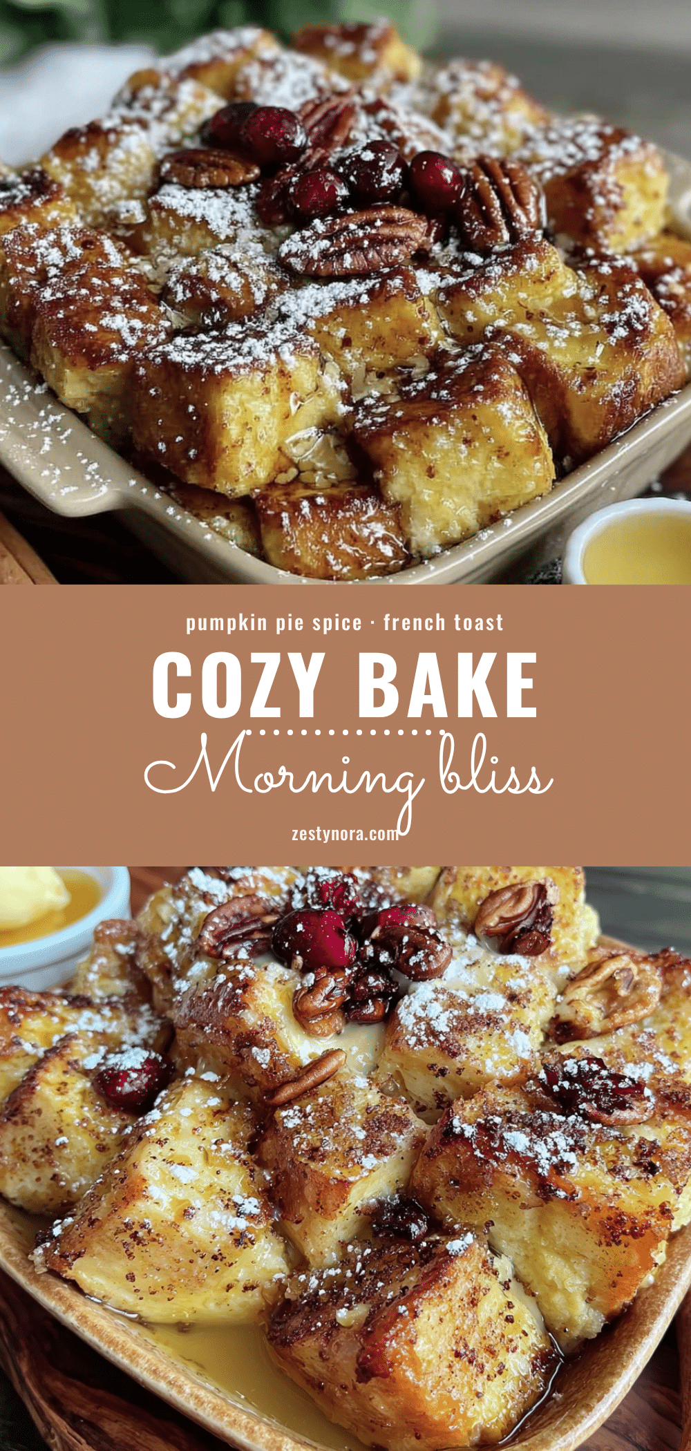 pumpkin pie spice french toast bake recipe
