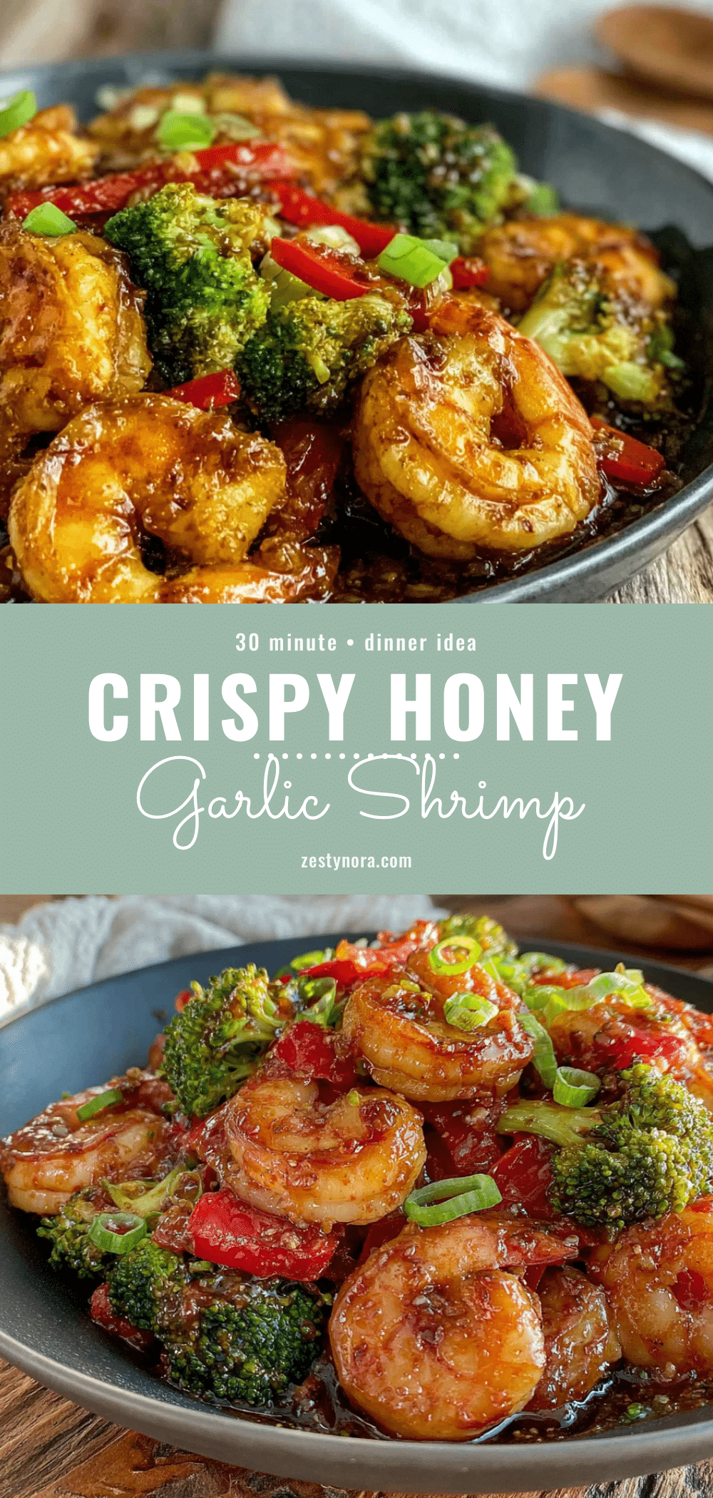 Quick Honey Garlic Shrimp Stir-Fry recipe