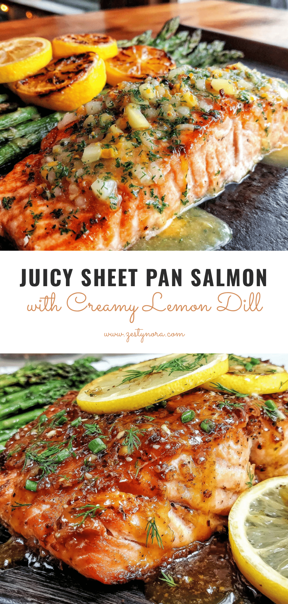 sheet pan salmon recipe