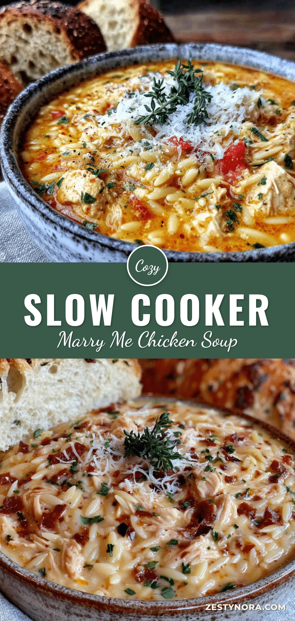 slow cooker marry me chicken soup recipe