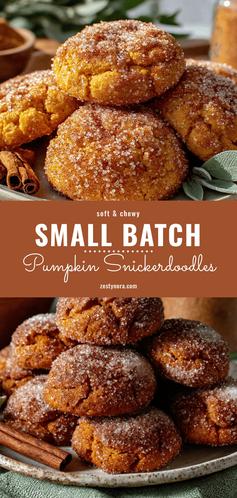 small-batch pumpkin snickerdoodles recipe