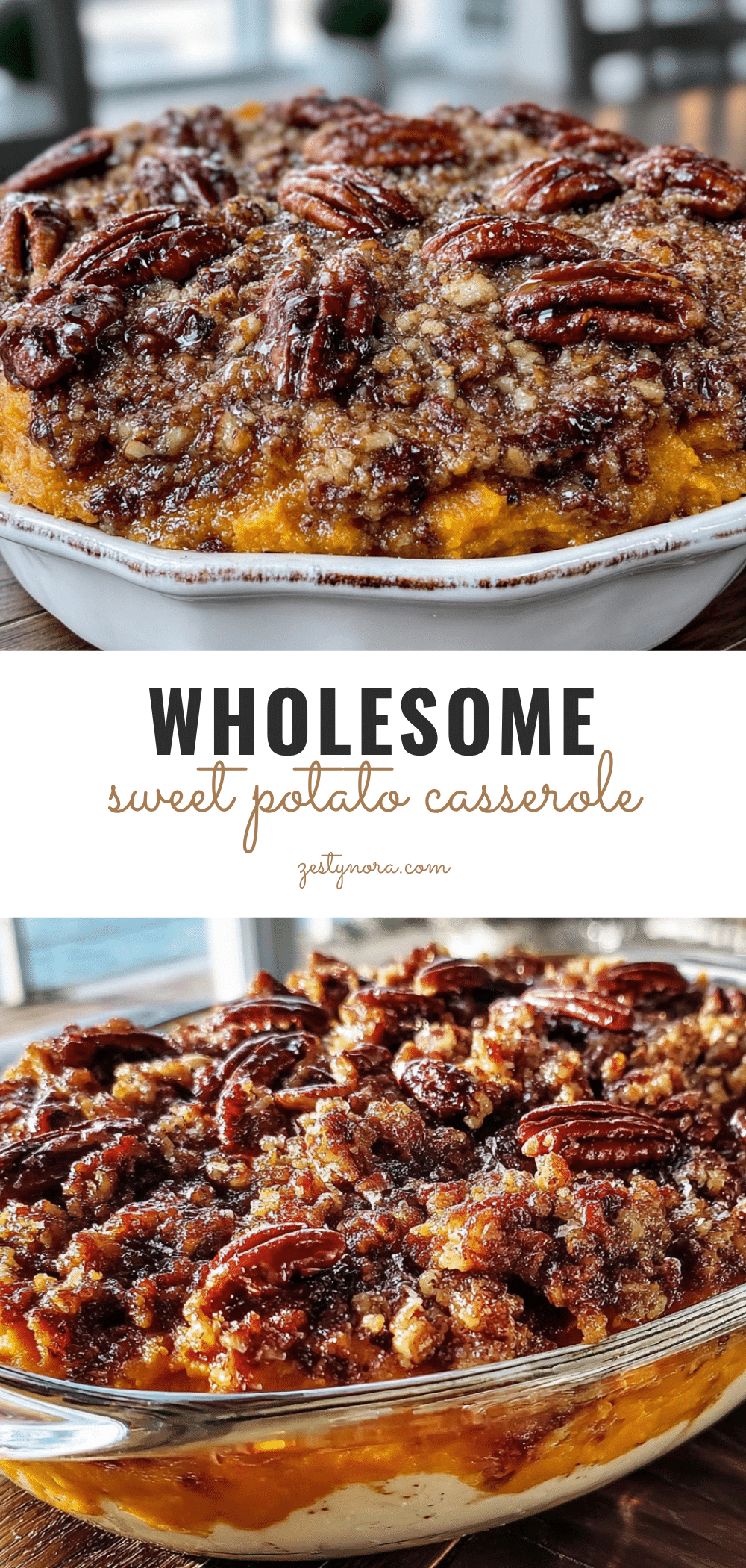 sweet potato casserole with pecan streusel recipe