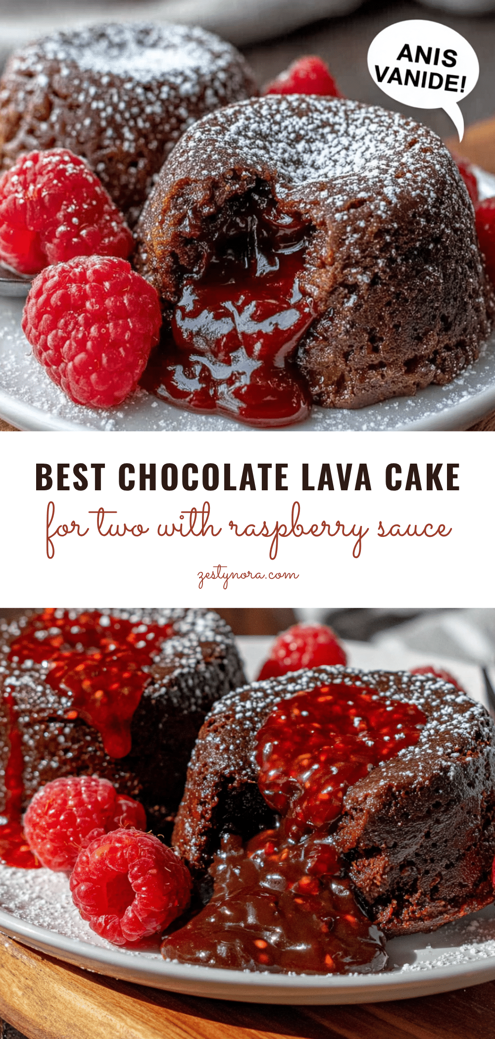 best chocolate lava cake for two recipe