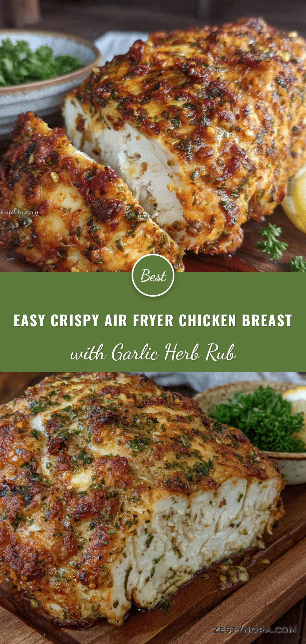 crispy air fryer chicken breast recipe