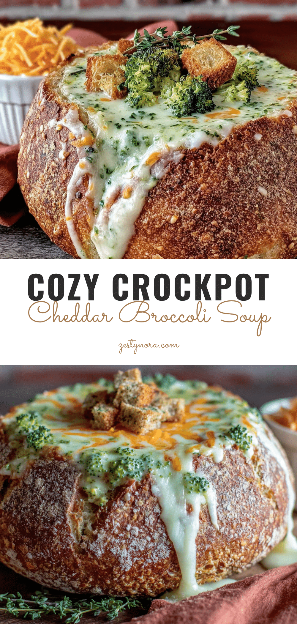 crockpot cheddar broccoli soup recipe