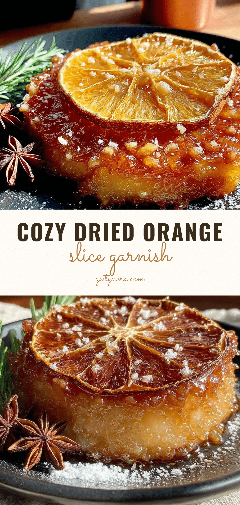 dried orange slice garnish recipe