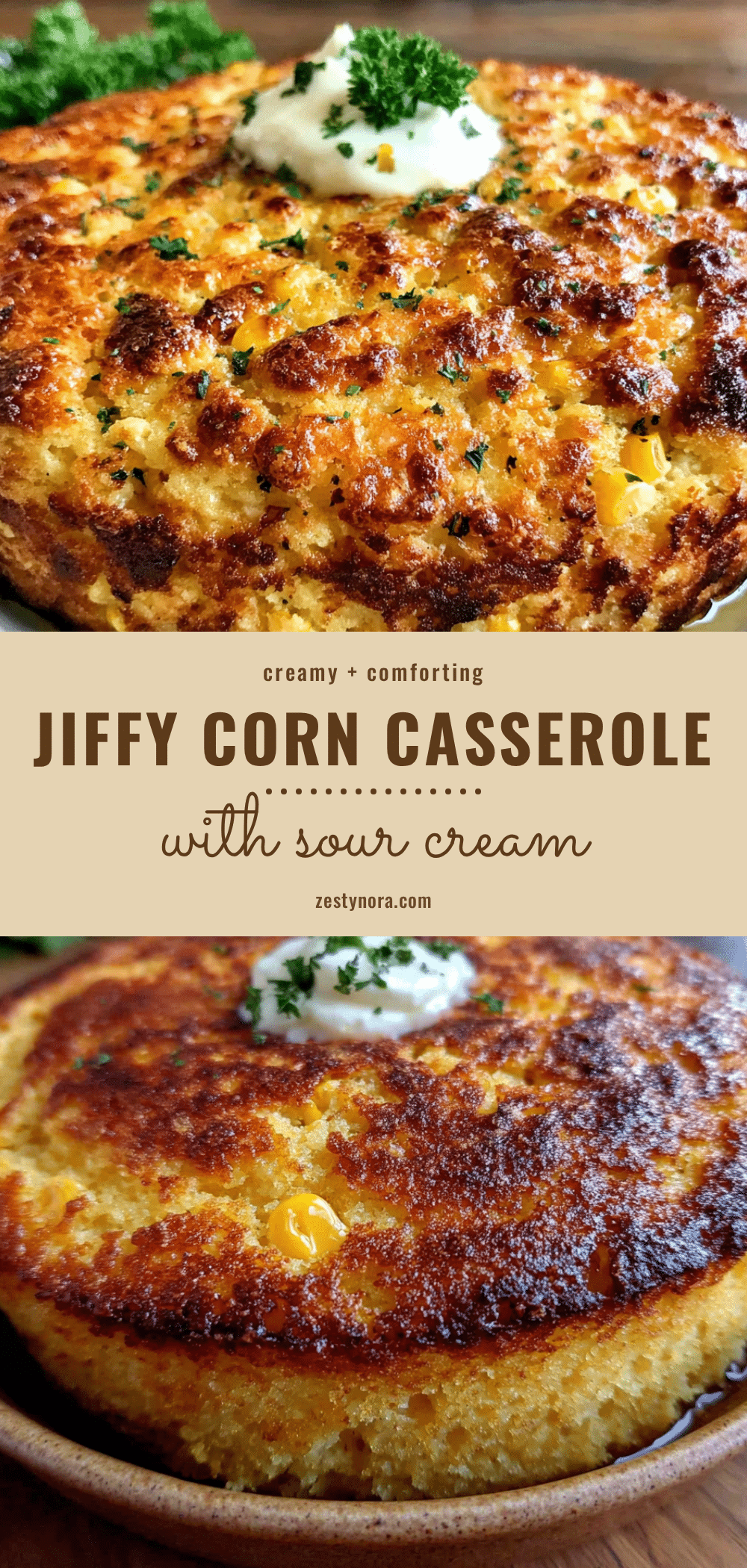 jiffy corn casserole with sour cream recipe