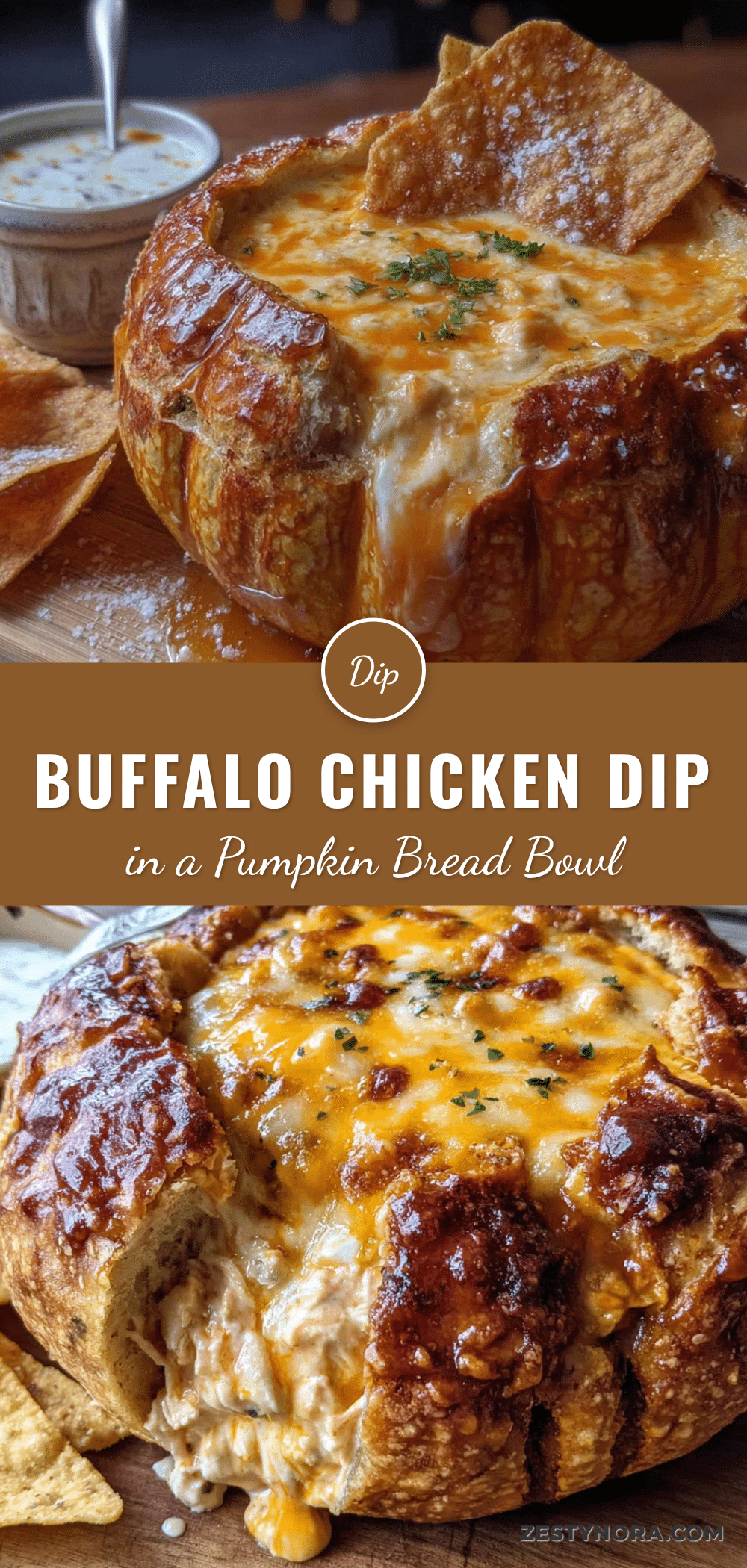 lighter buffalo chicken dip recipe