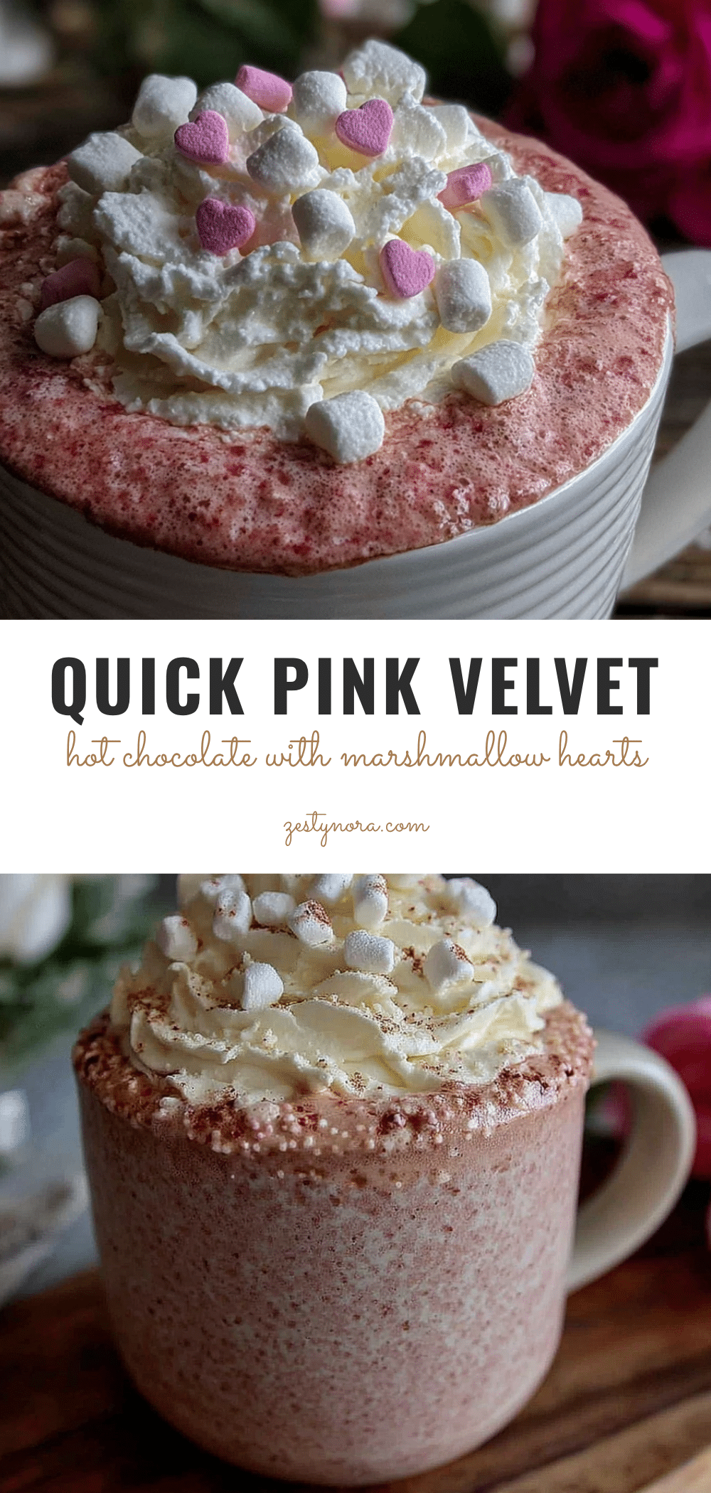 pink velvet hot chocolate recipe
