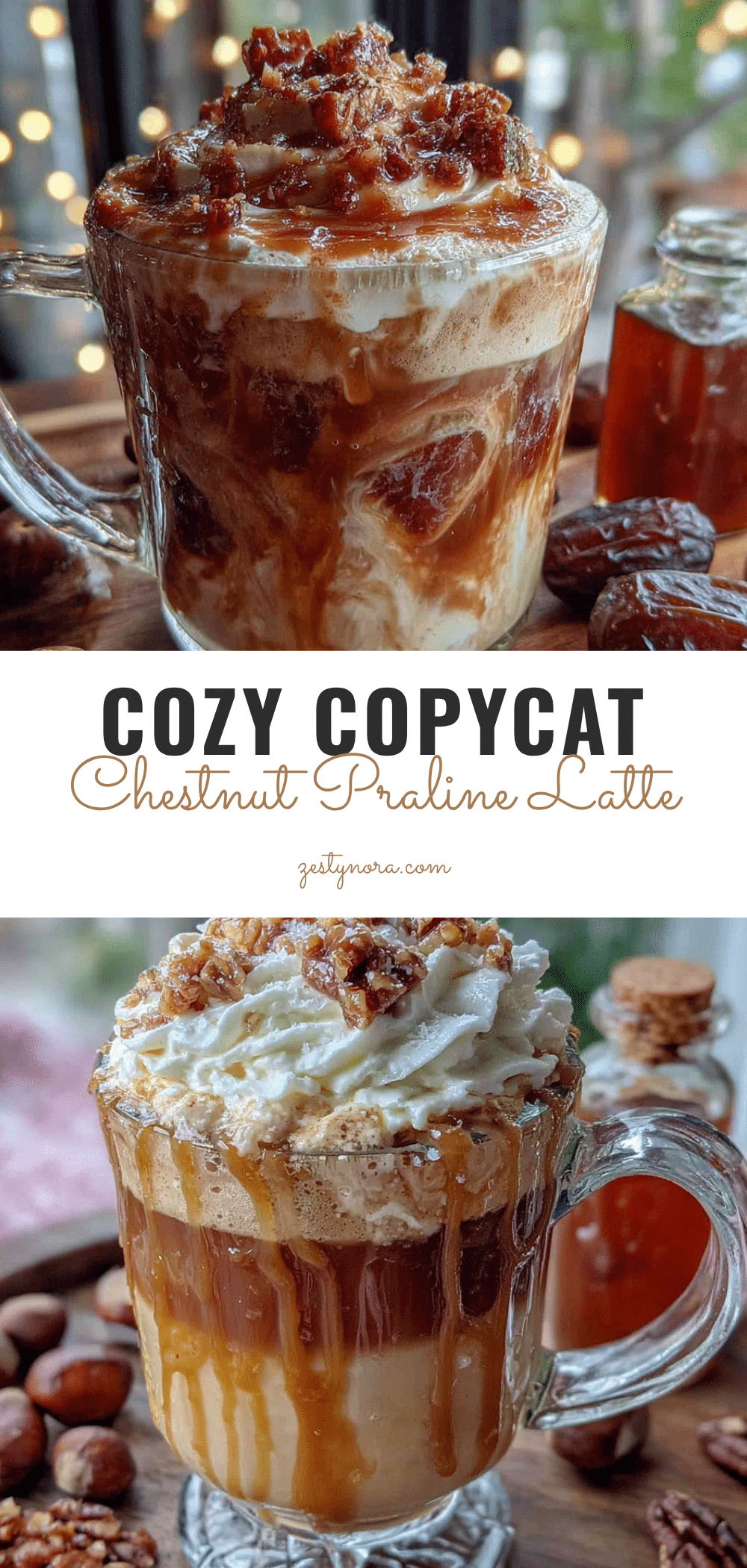 Copycat Chestnut Praline Latte recipe