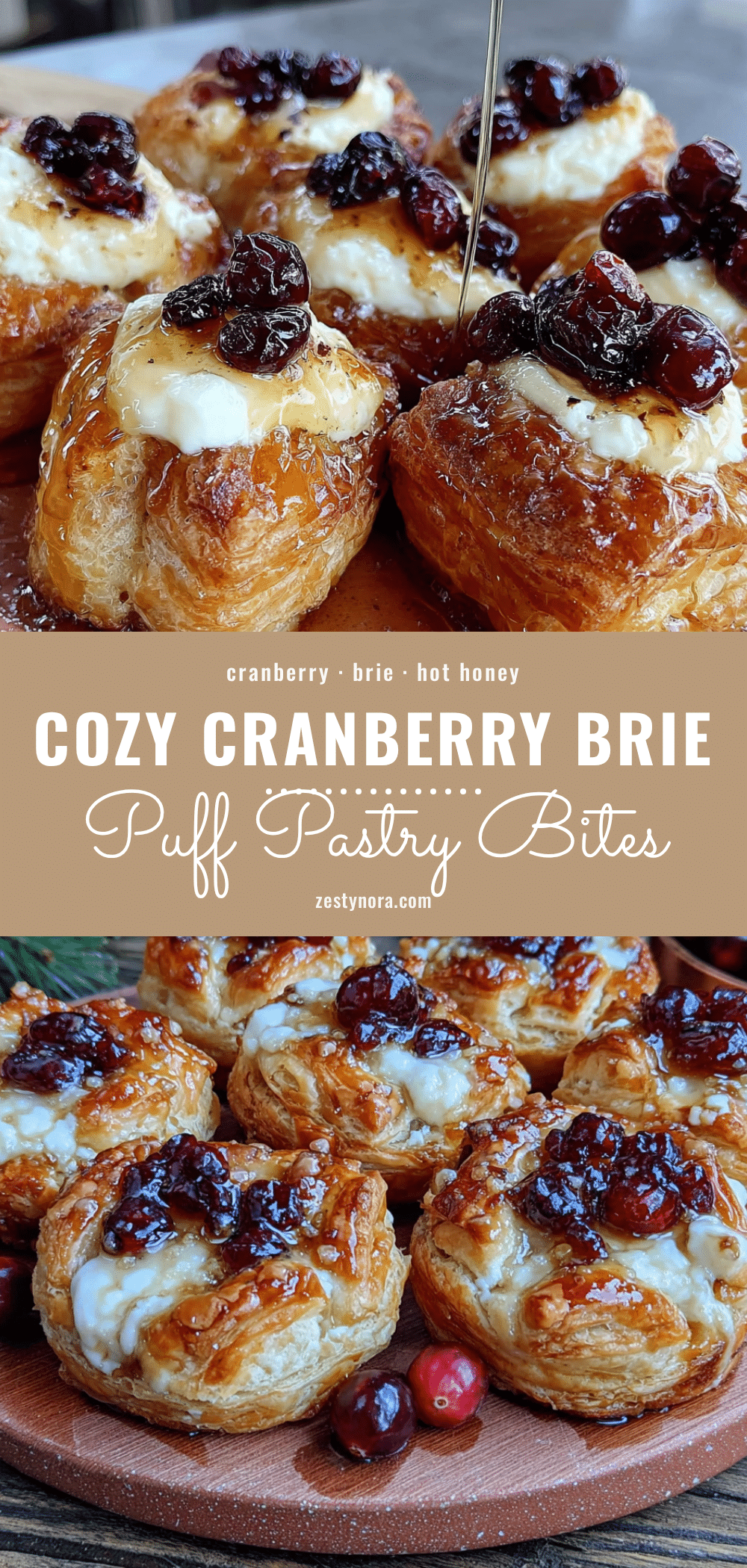 cranberry brie bites recipe
