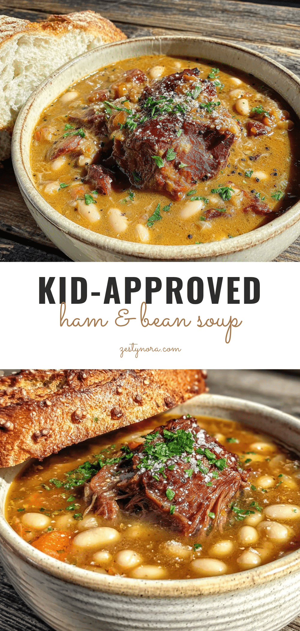 leftover ham and bean soup recipe